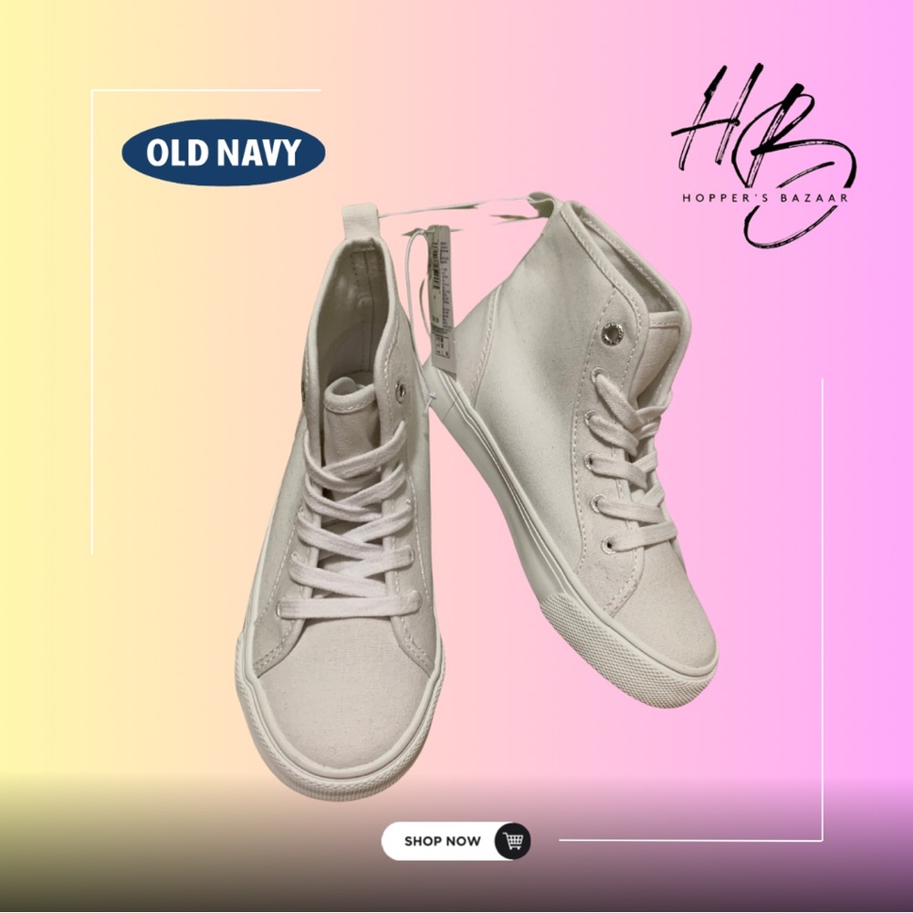 Old Navy Unisex Canvas High Top